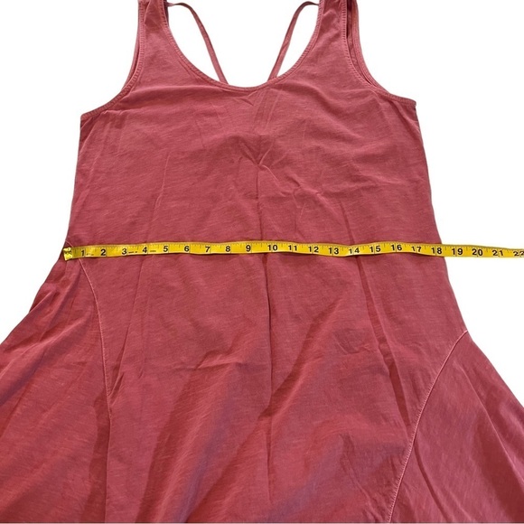 AllSaints Dewar Tank Jersey asymmetrical Strappy Mini Dress M Beachy coverup - Picture 10 of 12